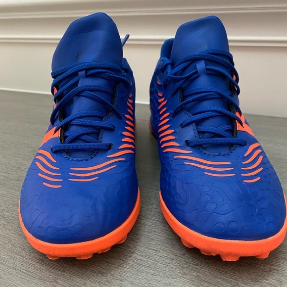 New Balance Tekela V3 Magique TF Size 4 Soccer Cleats Cobalt/Team Roya - Picture 10 of 14